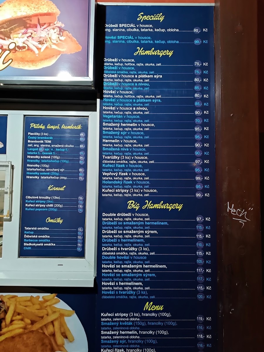 Menu Občerstvení Teni-4