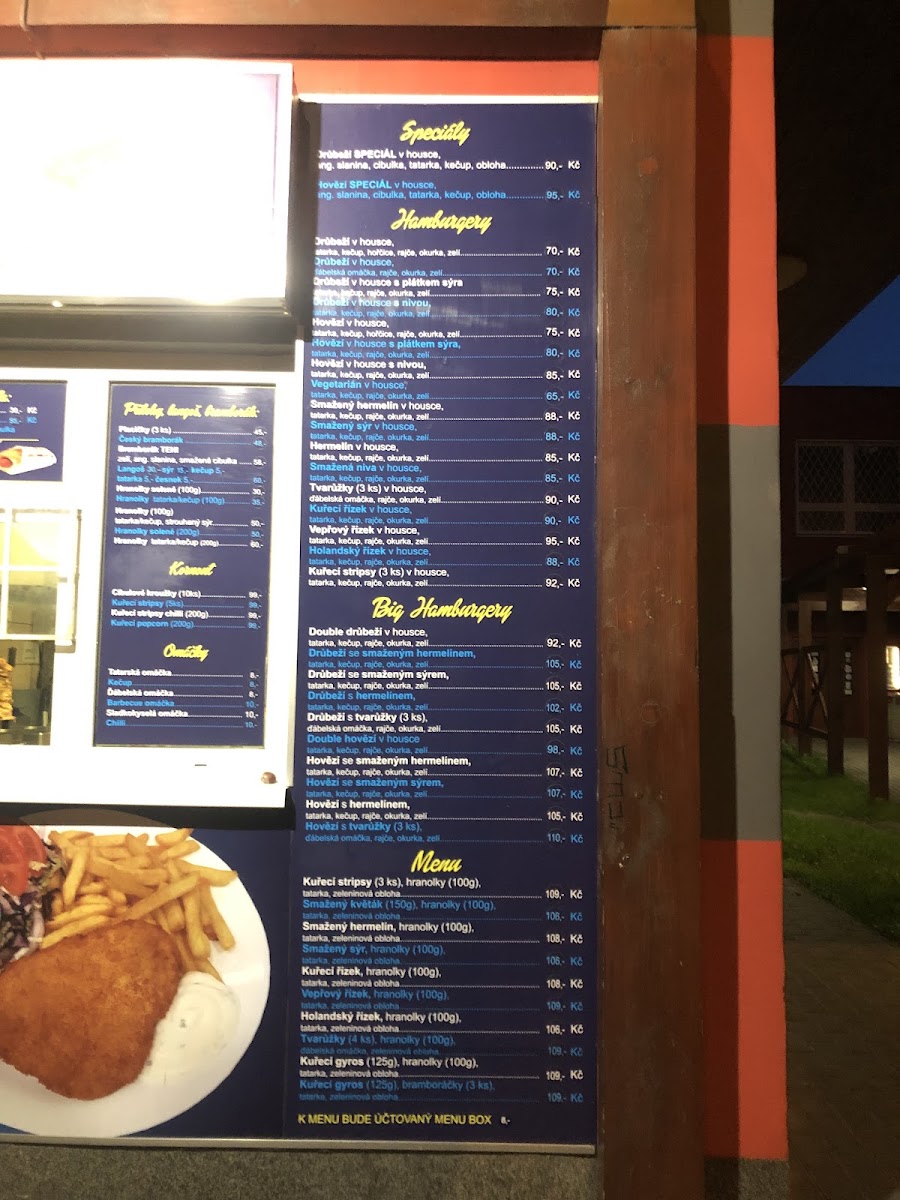 Menu Občerstvení Teni-5